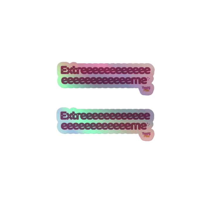 Extreeeme Holographic Stickers product image (1)