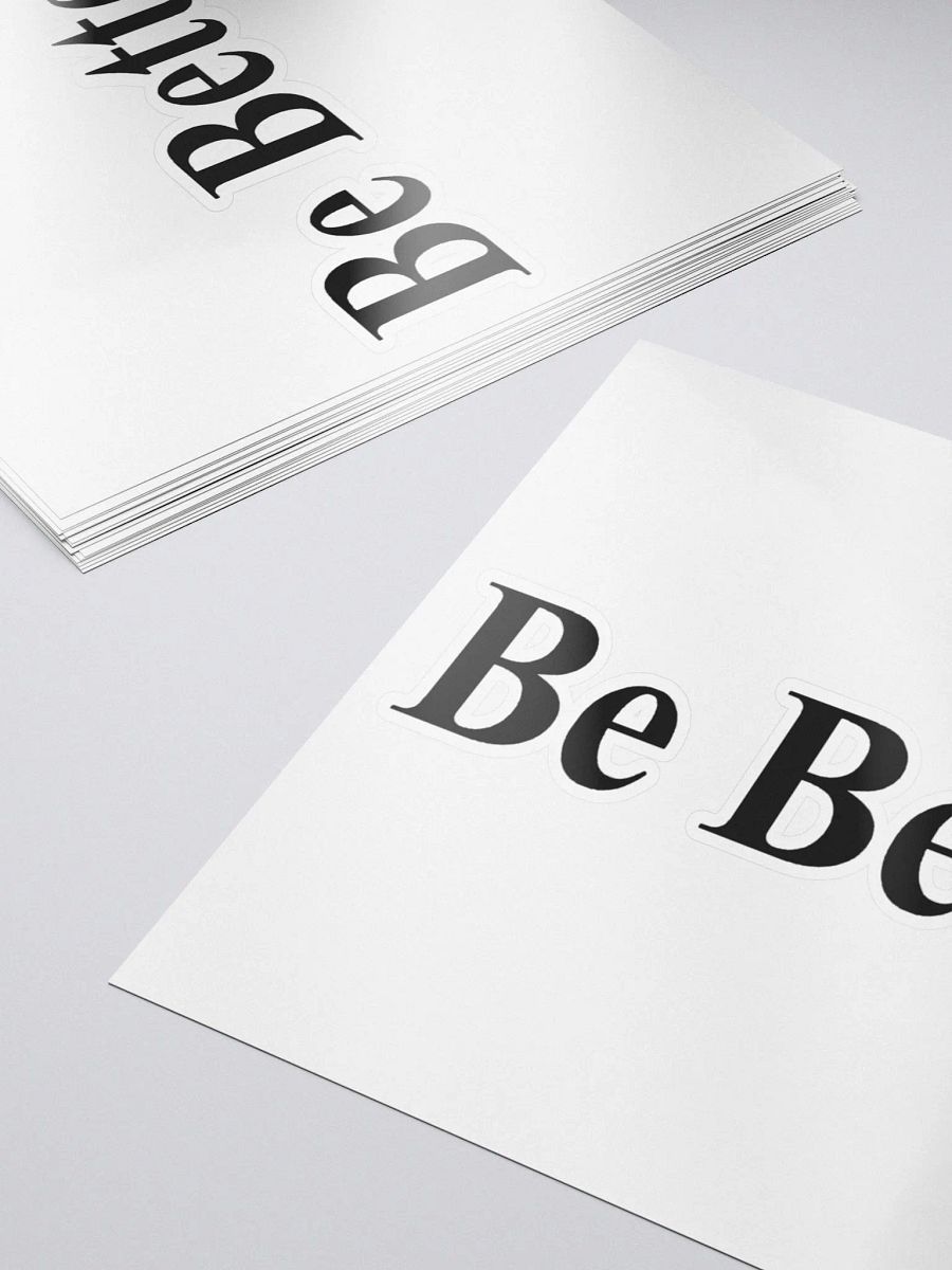 Be Better sticker product image (5)