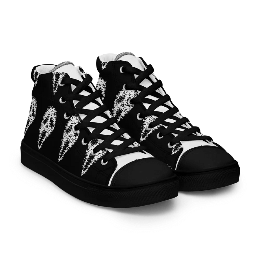 Ghost Face High Top Canvas Shoes product image (12)