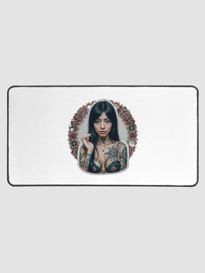 Floral Inked Desk Mat product image (1)