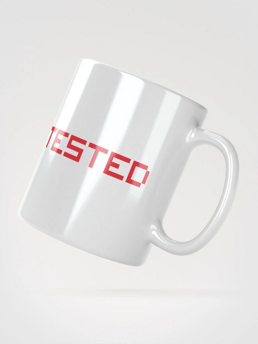 CLASSIC TESTED - RED LOGO MUG product image (2)