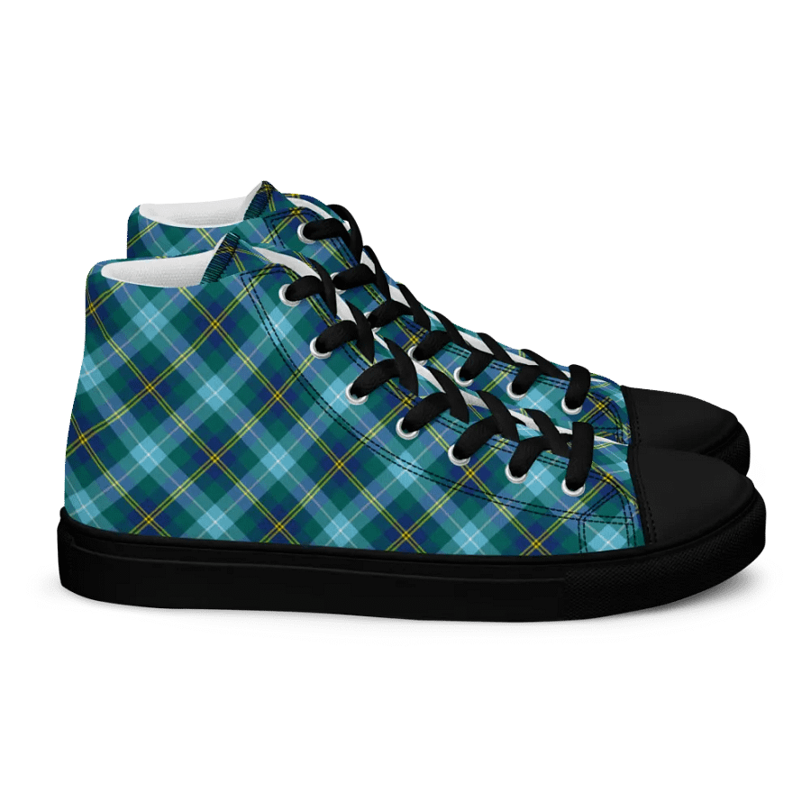 Porteous Tartan Men's High Top Shoes product image (3)