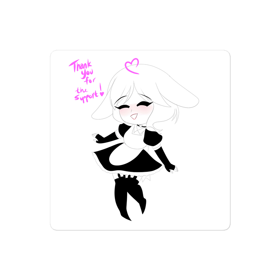 'Thank You For The Support!' Sticker product image (2)