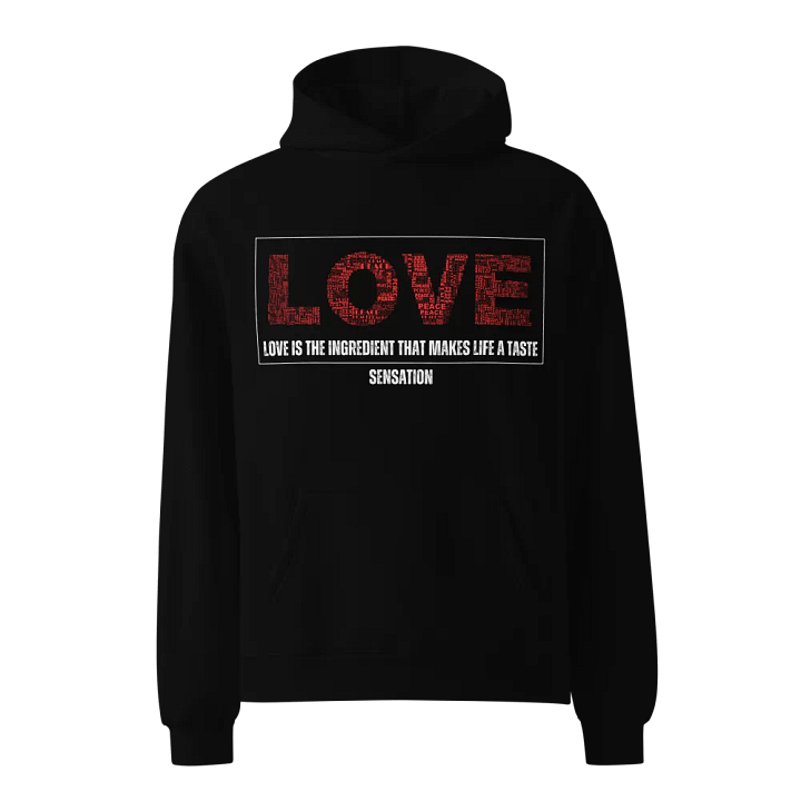 Love is the ingredient that makes life a taste sensation hoodie product image (1)