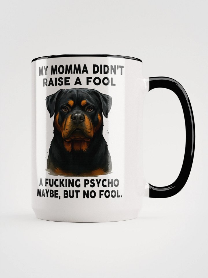 Psycho Rottweiler Ceramic Mug product image (2)