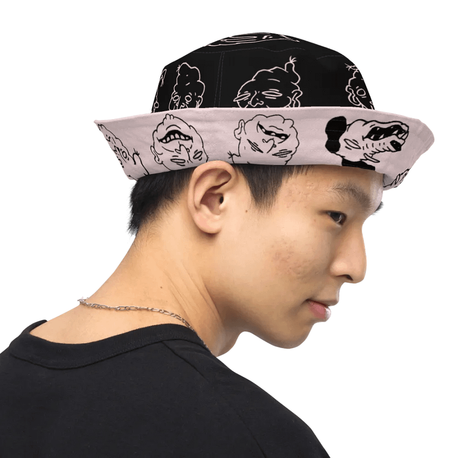 DOODLE BUCKET (PINK REVERSABLE) product image (12)