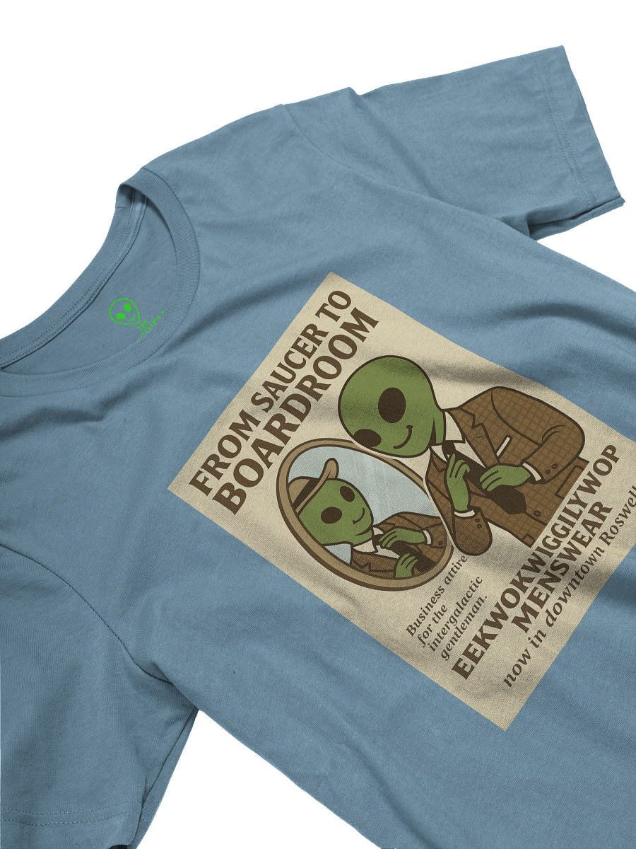 Roswell Aliens 1950's Menswear Retro Poster Unisex T-Shirt product image (51)