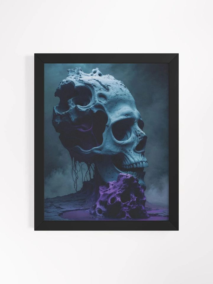 Ethereal Skullscape Framed Print product image (2)