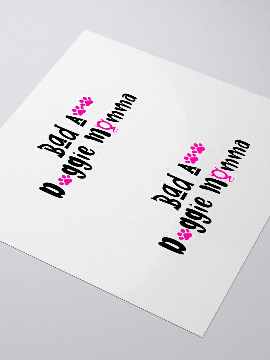 BADoggie Momma Logo Kiss-Cut Sticker product image (3)