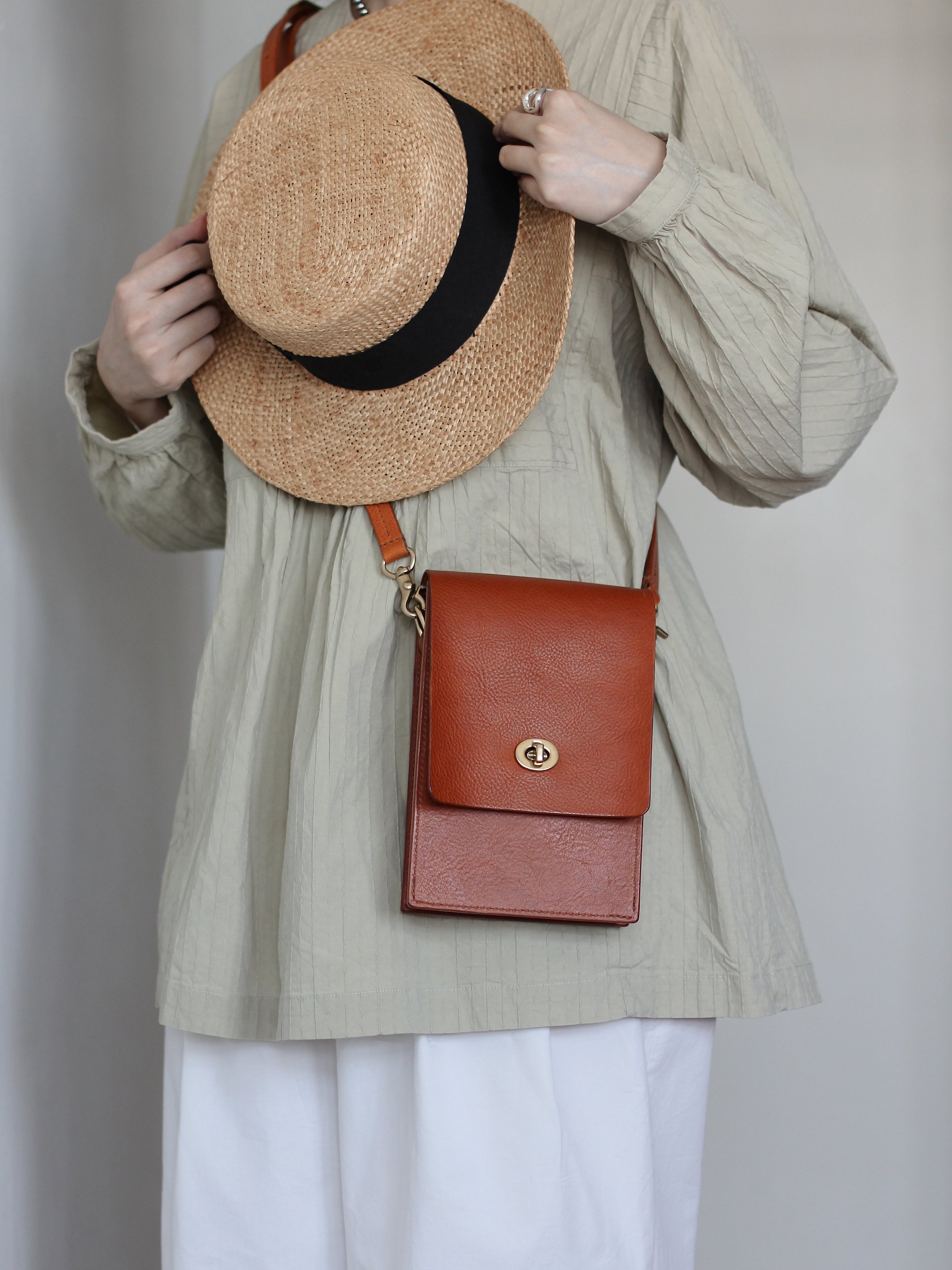 Vegetable Tanned Leather Satchel product image (4)