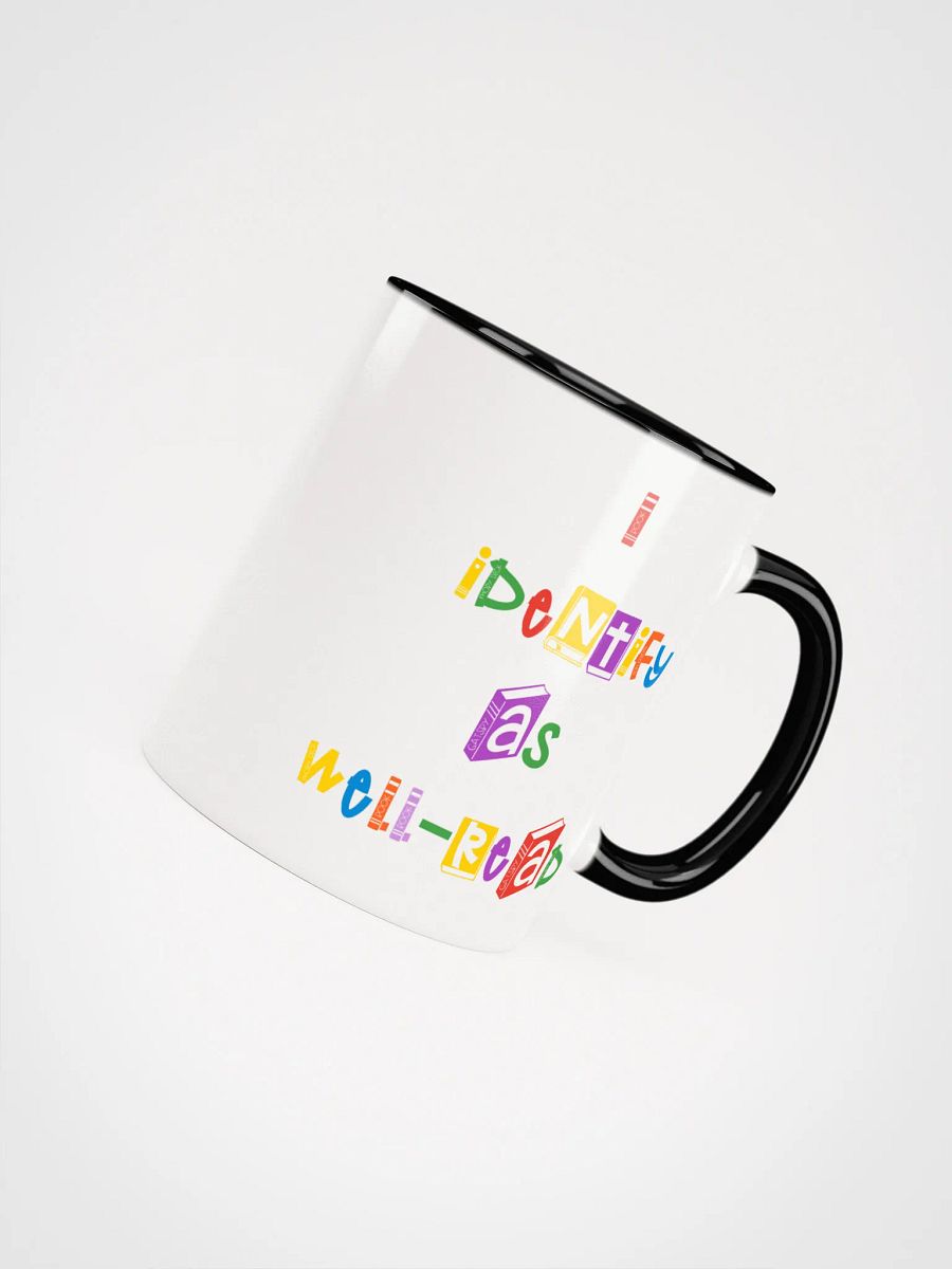 I Identify As Well-Read Accent Mug product image (7)