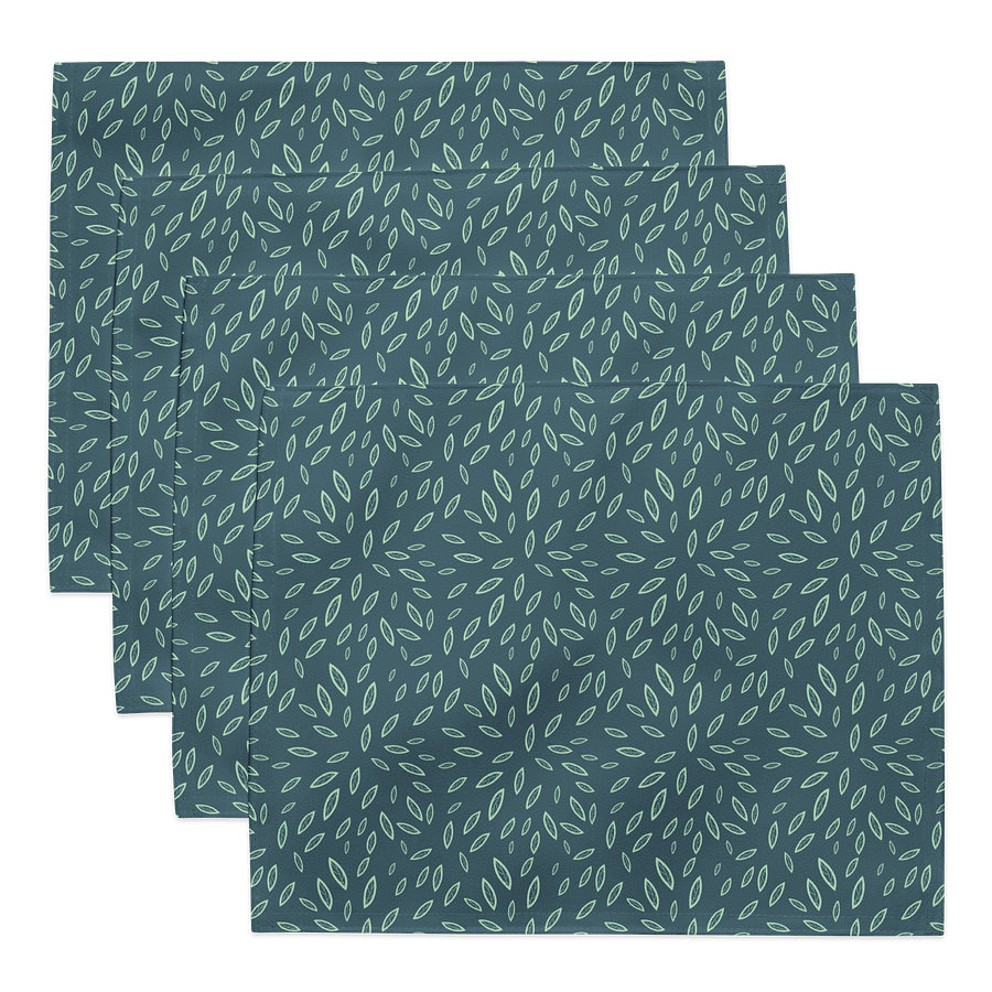 Echo Leaf – Water-Resistant Placemat Set product image (1)