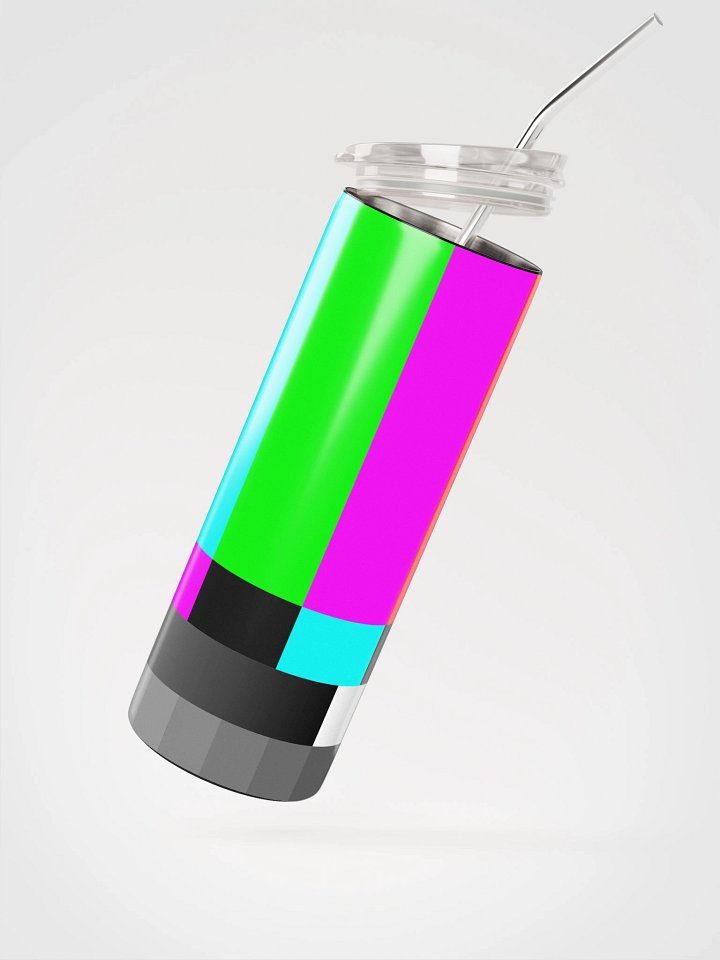 Color Test Pattern / TV Bars Stainless Steel Tumbler product image (2)