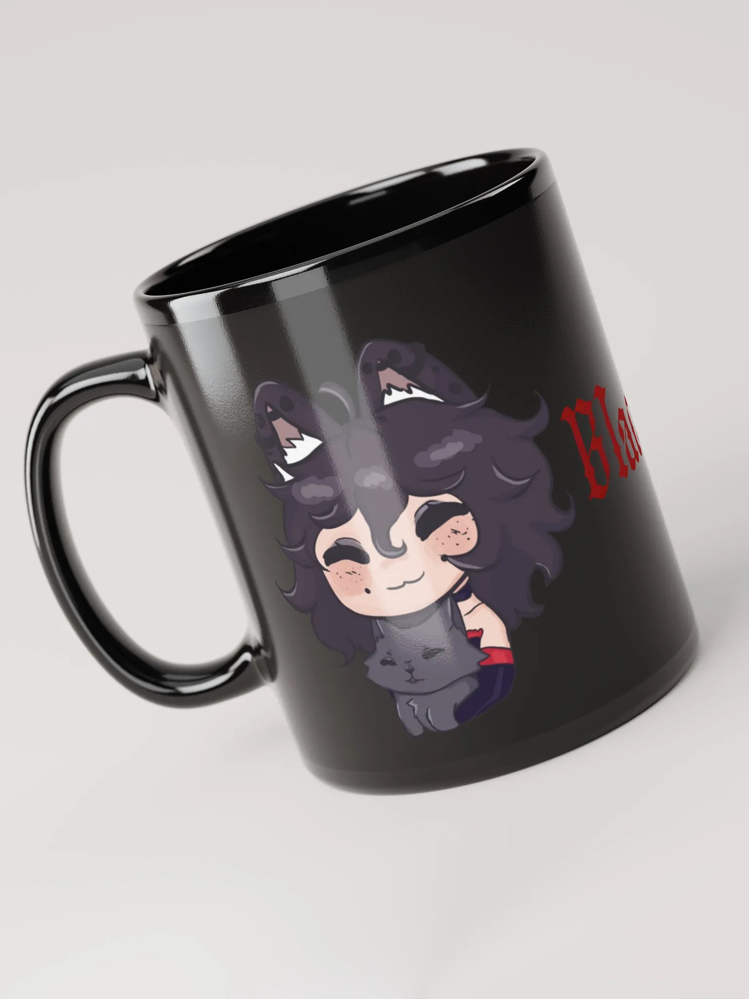 Black Cat Crew Mug product image (3)