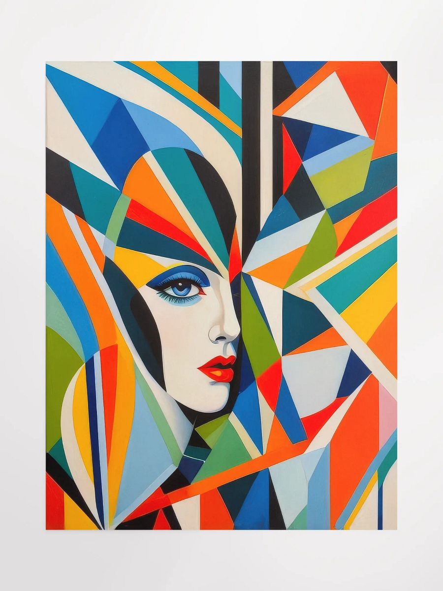 Geometric Beauty Poster - Medium Size 18x24 Inches product image (1)