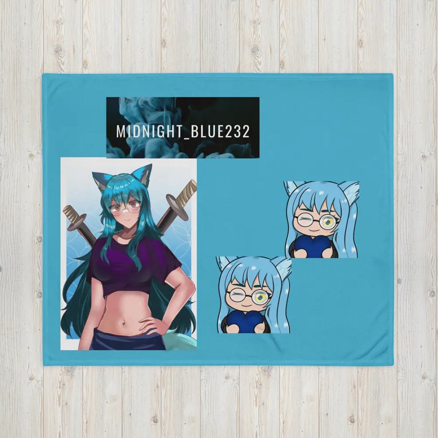 Blue232 Throw blanket product image (4)