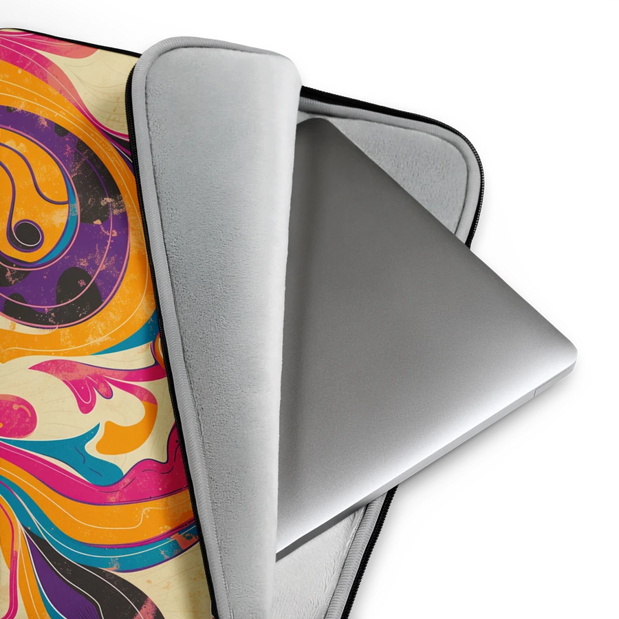 Swirling Dreams Double-Zip Neoprene Laptop Sleeve product image (2)