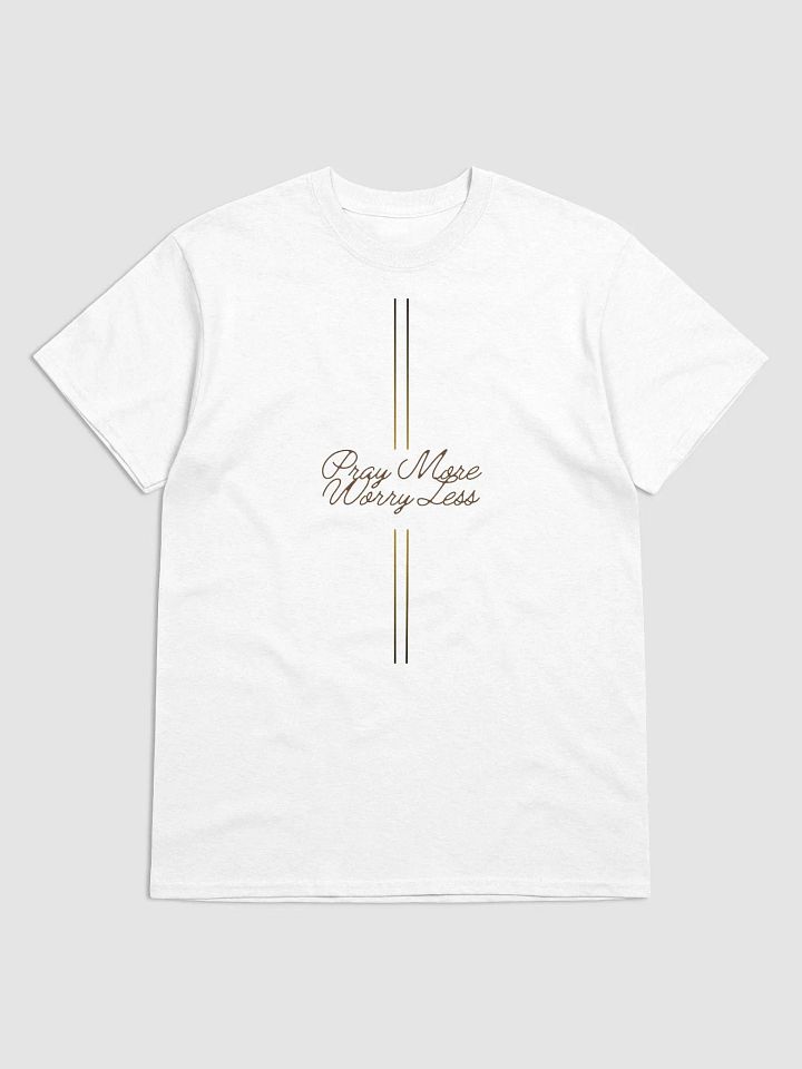 Pray more worry less T-shirt product image (3)