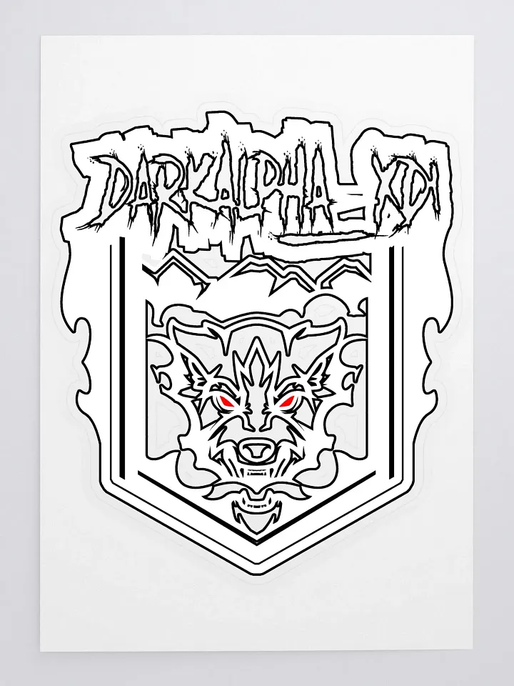 DarkAlpha Premium Sticker product image (1)