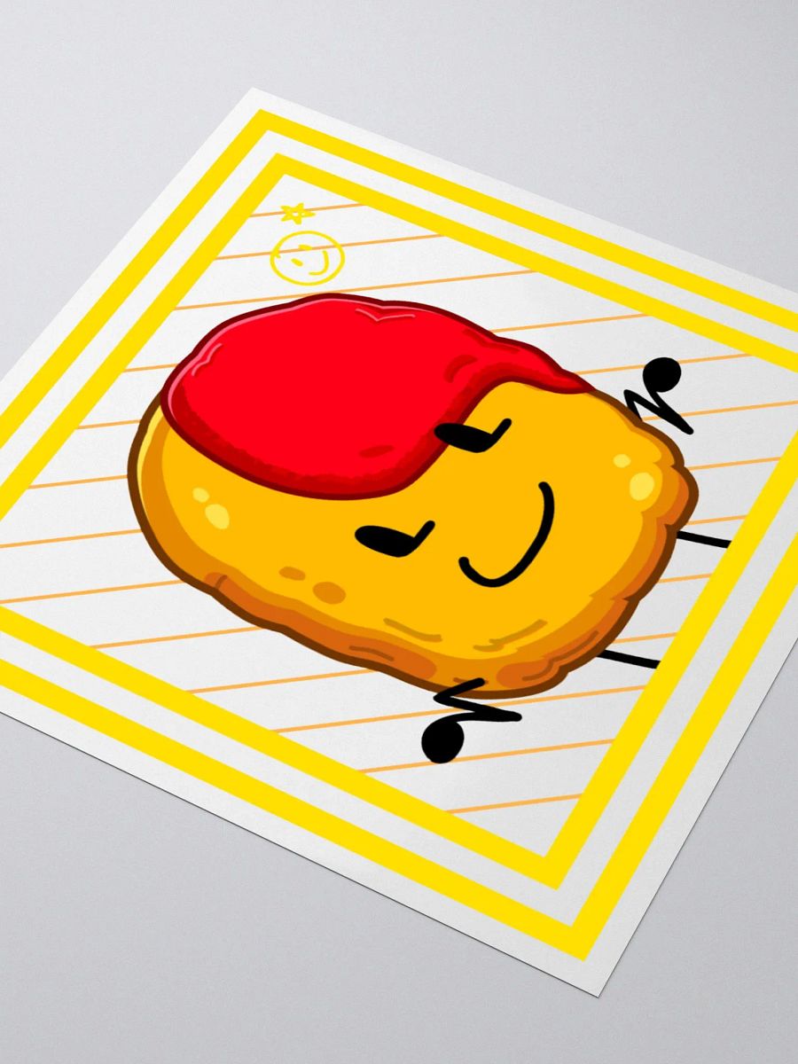 Chicken Nugget Kiss-Cut Stickers product image (3)