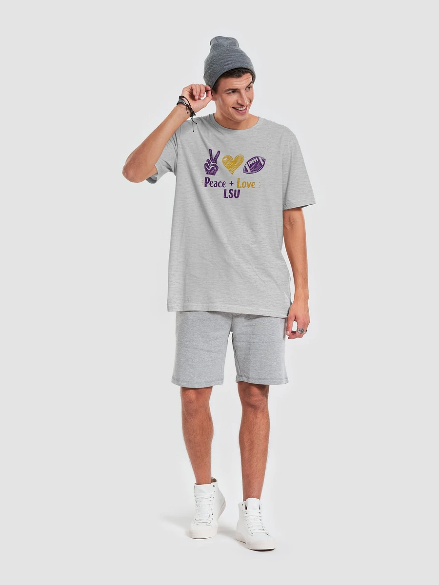 Peace + Love LSU Graphic Tee product image (7)