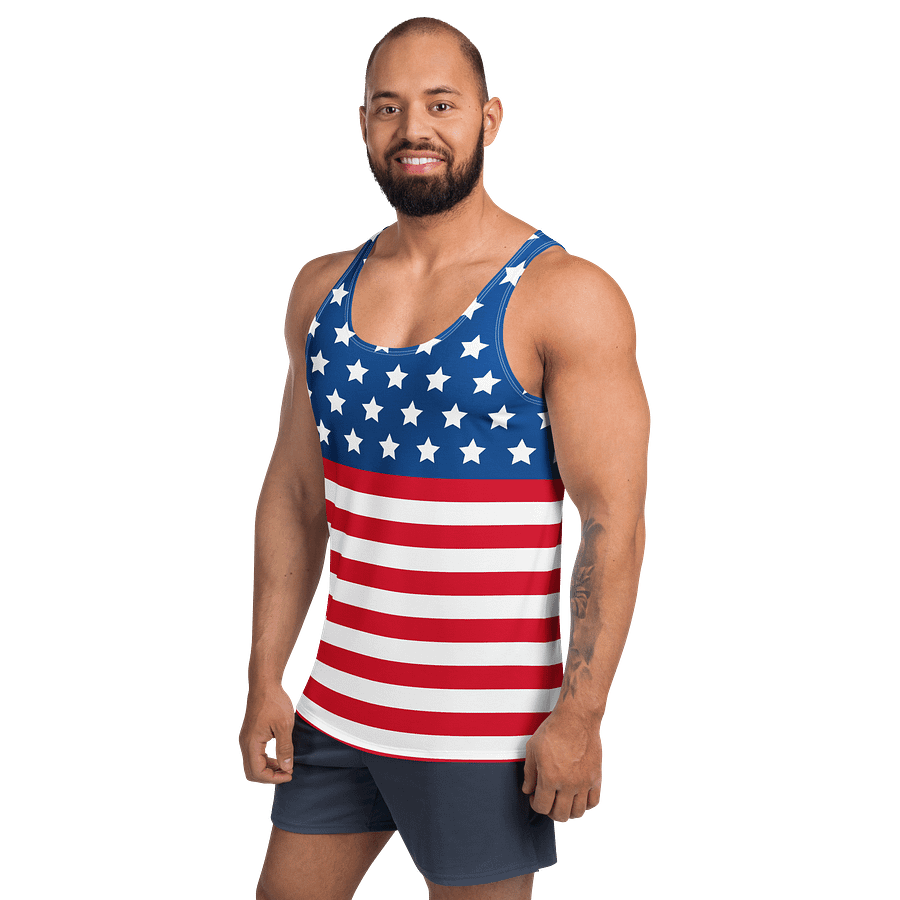 Stars & Stripes Remix Tank Top product image (2)