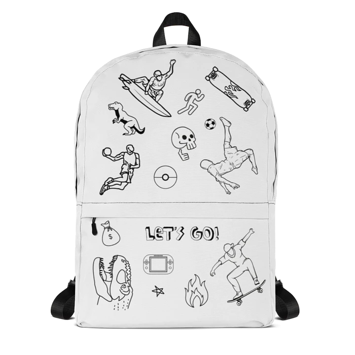 Conor Backpack - White product image (1)