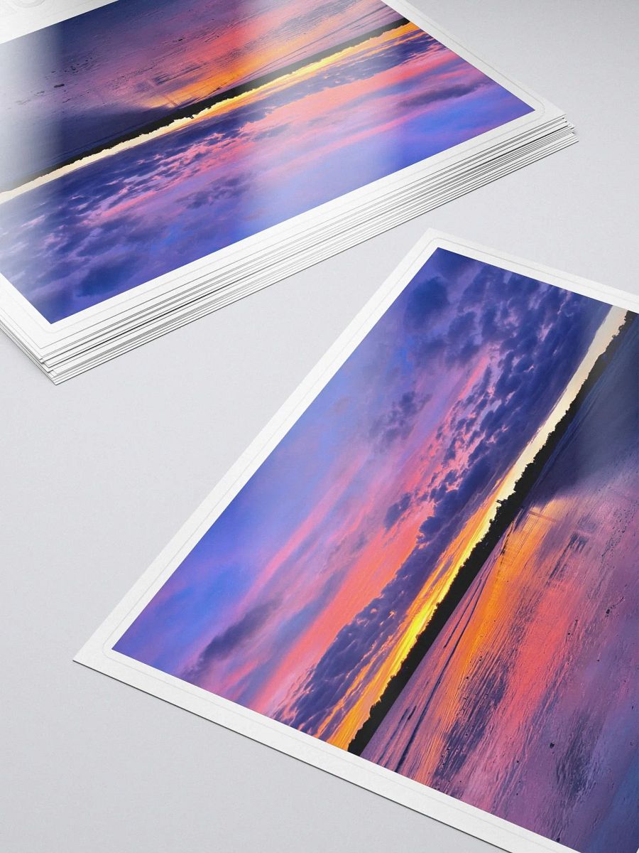 The Ocean State Series: Sachuest Sunset Sticker Pack product image (5)