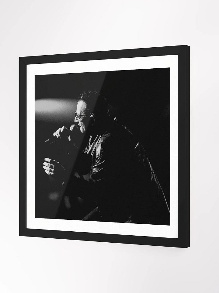 Framed Square Print - Bono U2 product image (2)