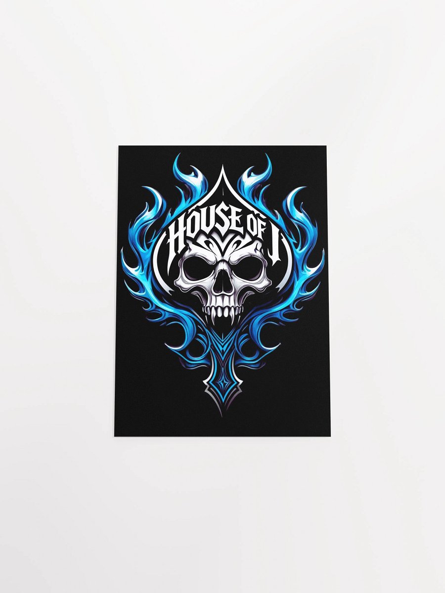 House of J Logo Poster (Dark) product image (21)