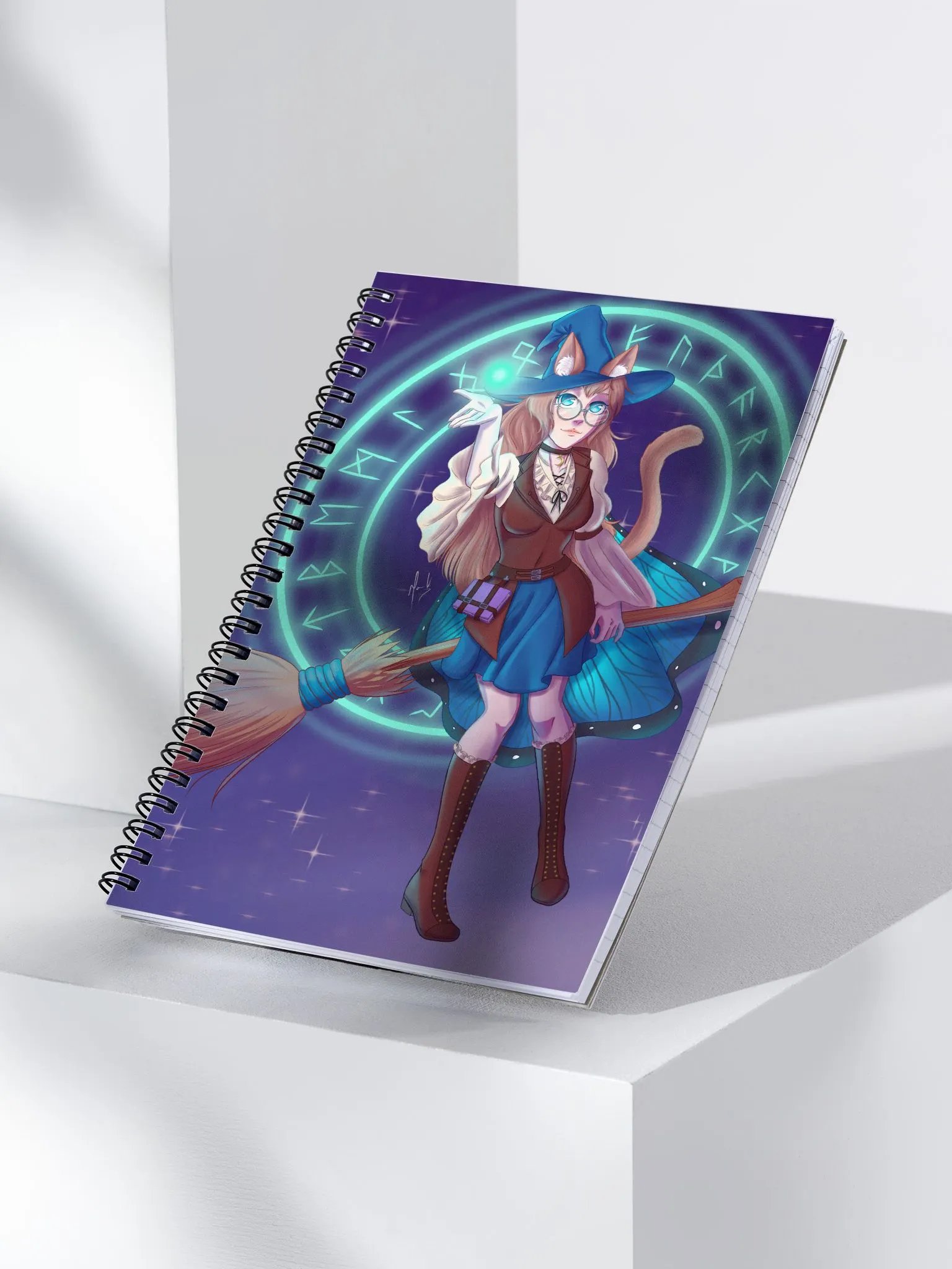 Midnight Sorcery Spiral Notebook product image (3)