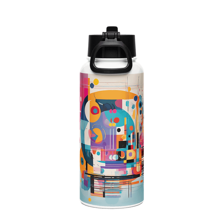kadinsky Stainless Steel Water Bottle gift for Arty moms dads friends and family product image (2)