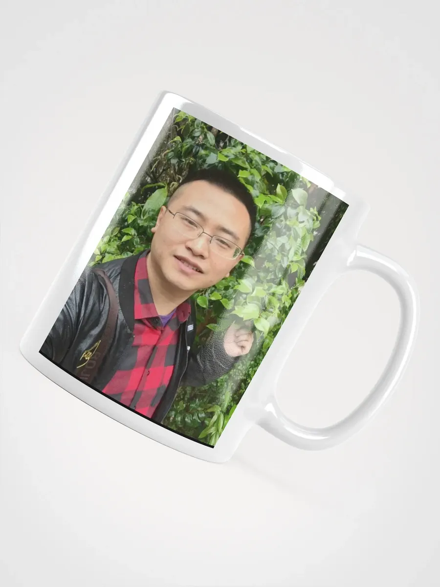 White Glossy Mug: very green very fresh product image (12)