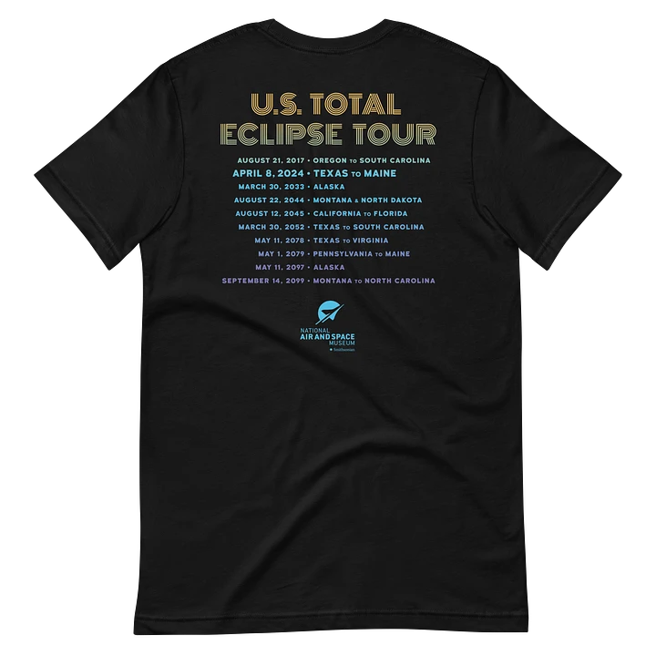 Chasing Totality Eclipse Tour Tee (Unisex) product image (2) Image 2