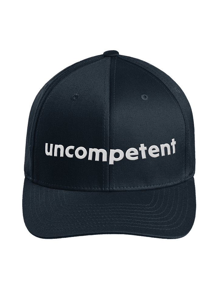 Uncompetent Fitted Cap product image (1)