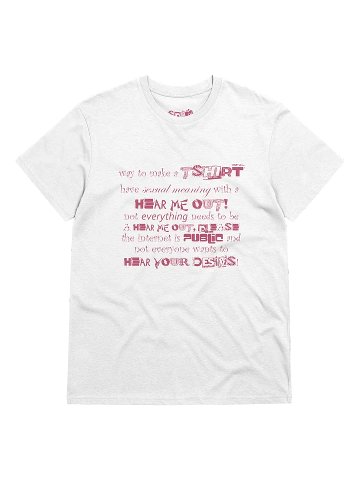 ANTI-HEAR ME OUT SHIRT (LGBT VERSION) product image (1)