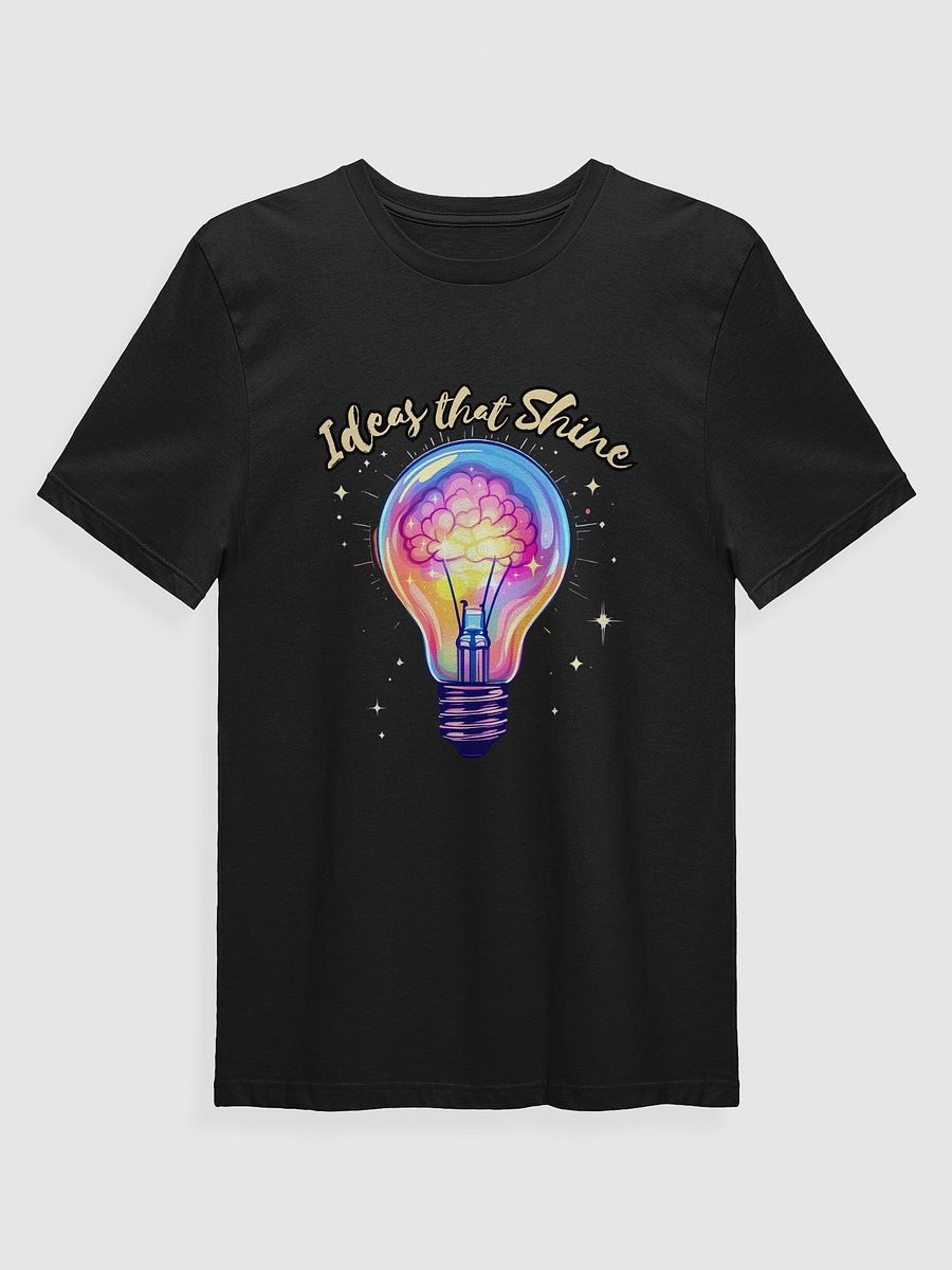 Radiant Minds T-Shirt - Bold Brain Lightbulb Tee for Creative Thinkers - Vibrant Art Shirt product image (1)