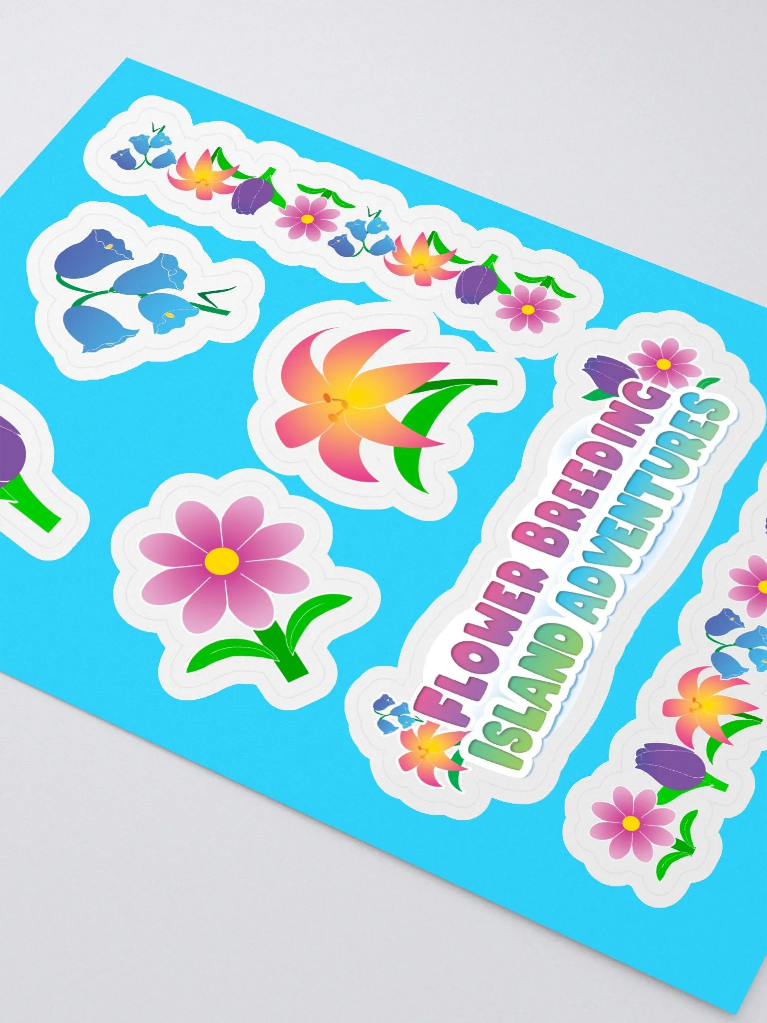 Flower Breeding Island Adventures Sticker Sheet product image (2)