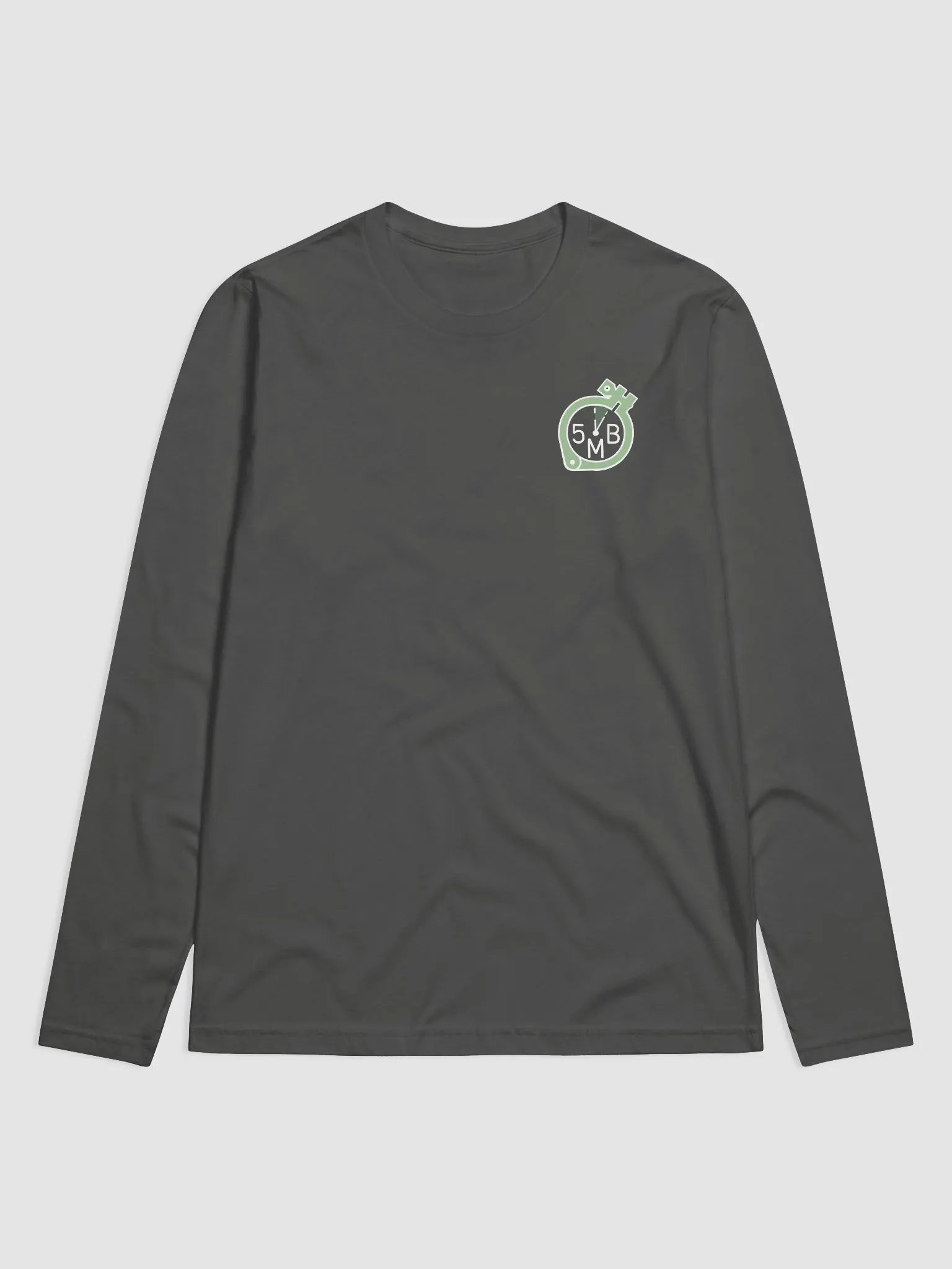 5MB Main Tri-Clamp Logo Long Sleeve product image (1)