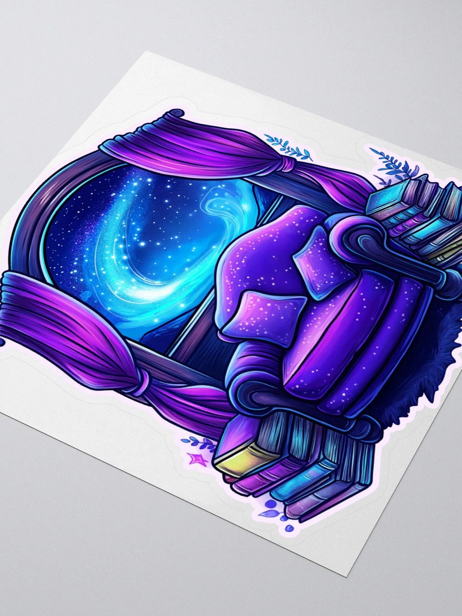 Starlit Reading Nook Sticker product image (2)