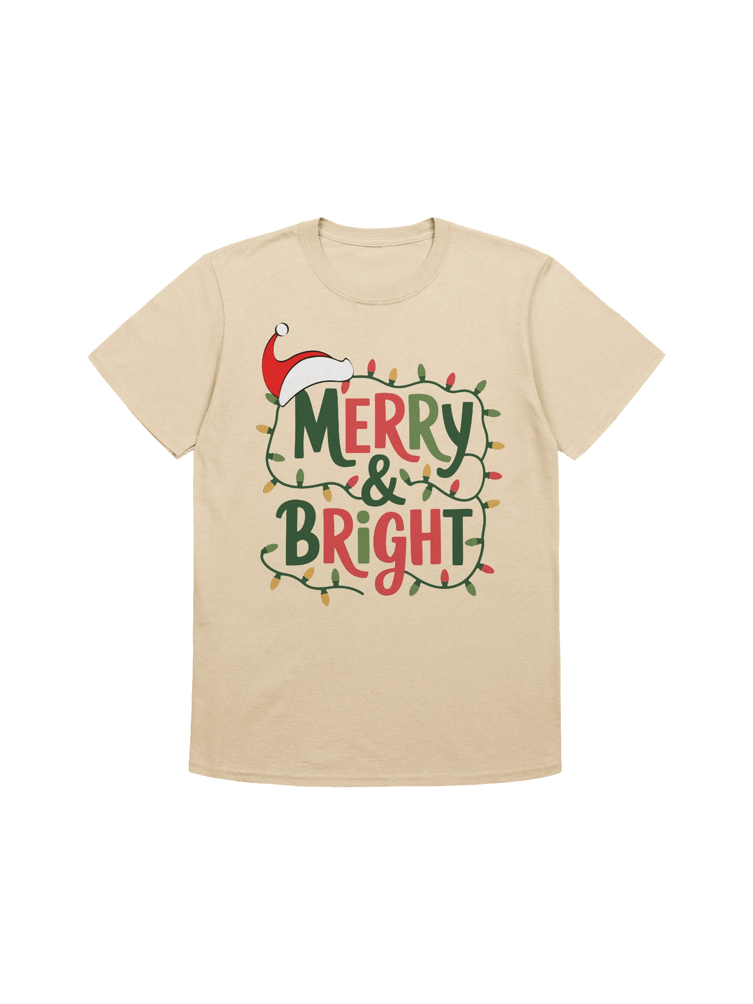 Festive Merry & Bright T-Shirt product image (6)