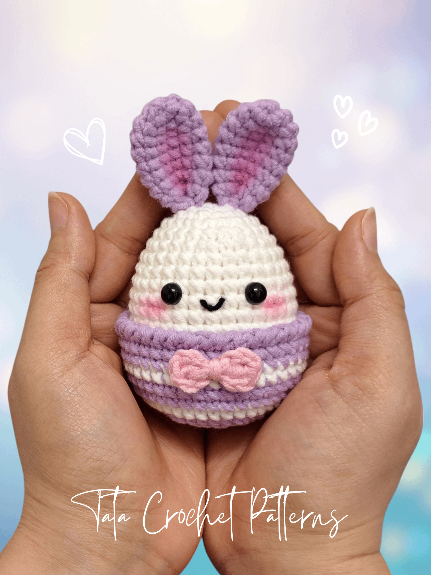 PDF Pattern -♡- (8 in 1) Super Cute Easter Bunny Eggs Amigurumi product image (10)