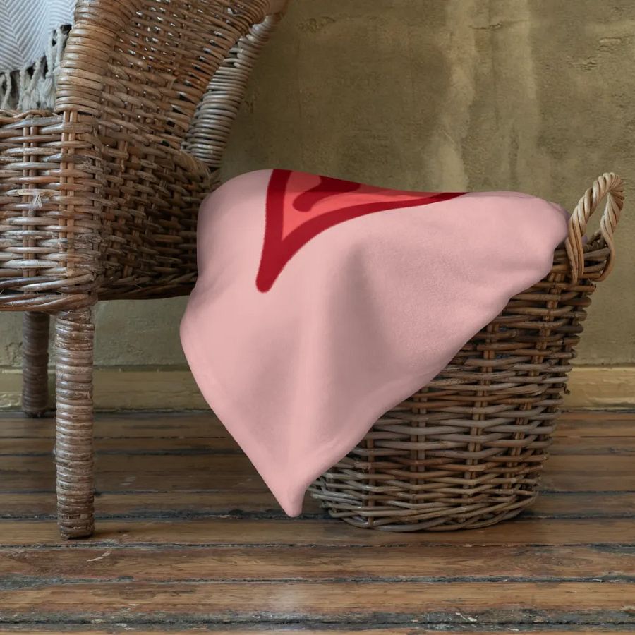 Candy Hearts Throw Blanket product image (10)