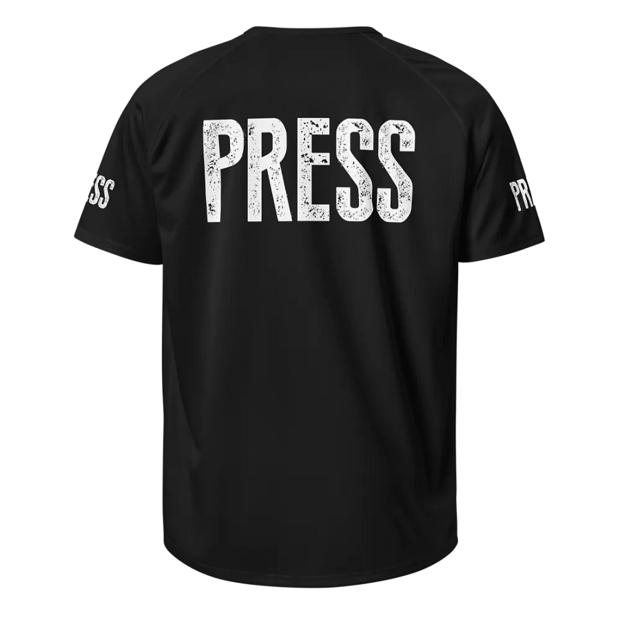 White Text - Squirrel Squad News Unisex Sports Jersey product image (3)