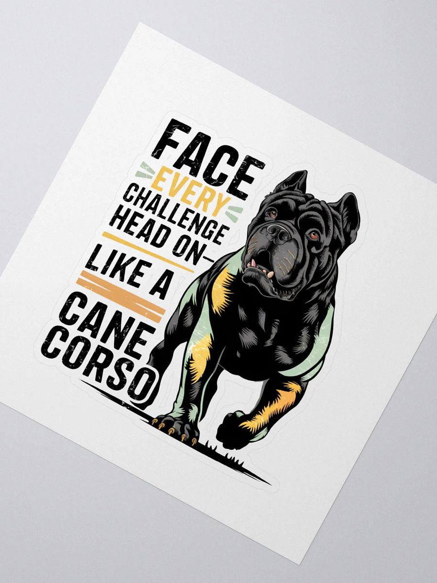 Face Every Challenge Head On Like a Cane Corso