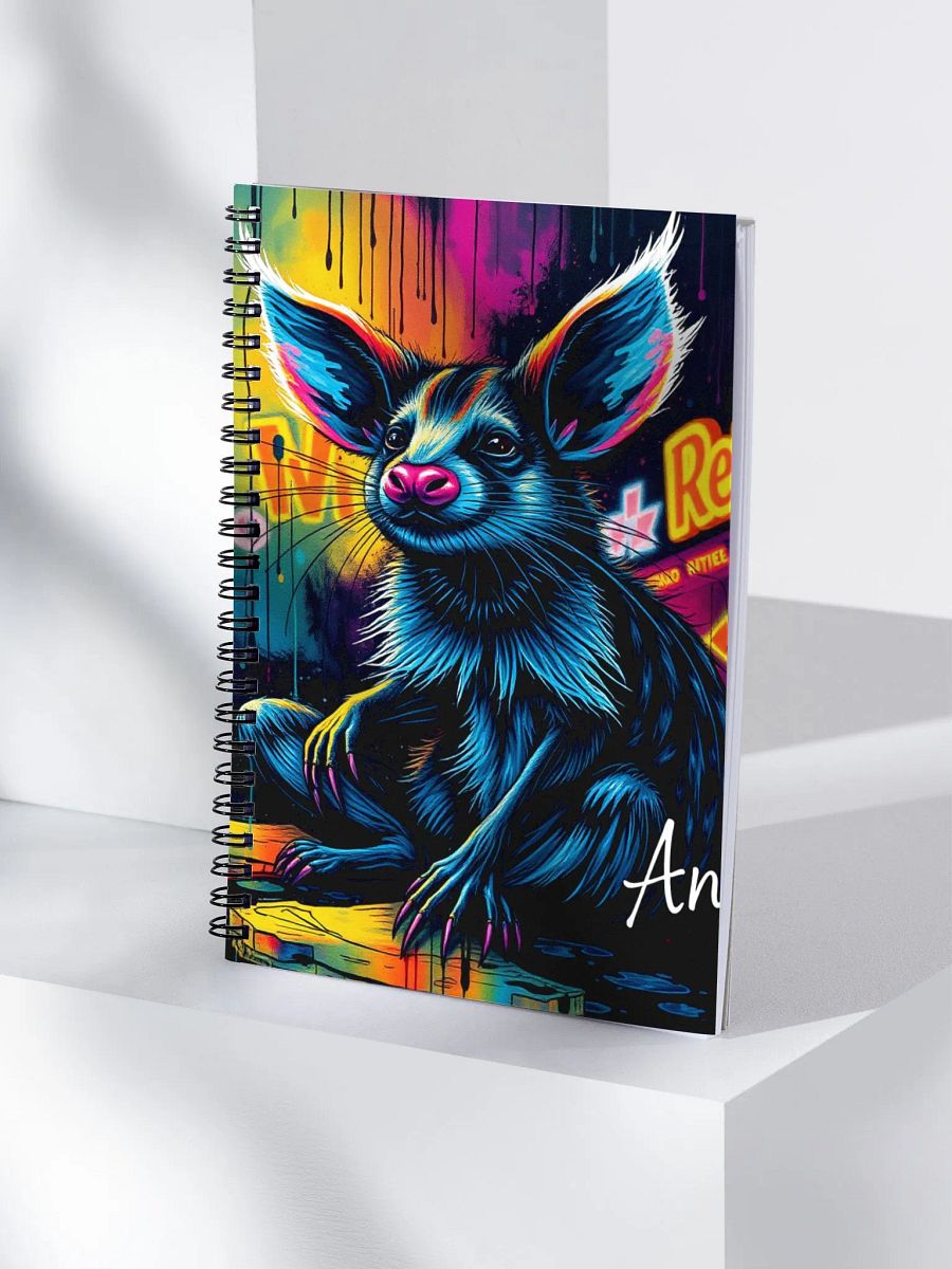 Neon Creature Spiral Notebook product image (4)
