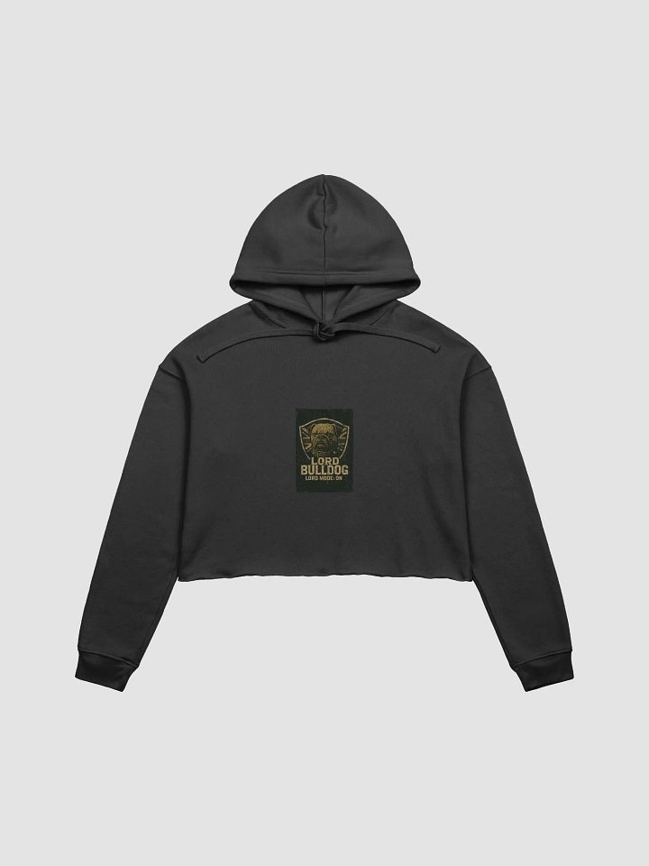 LORD BULLDOG Vintage Crop Hoodie product image (1)
