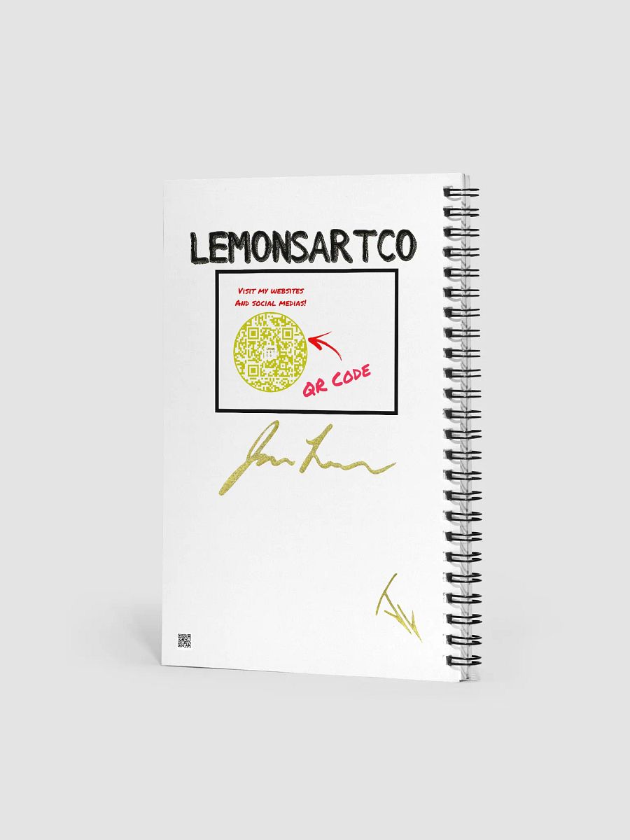 Arachnid Guy Spiral Notebook 140 Pages product image (2)