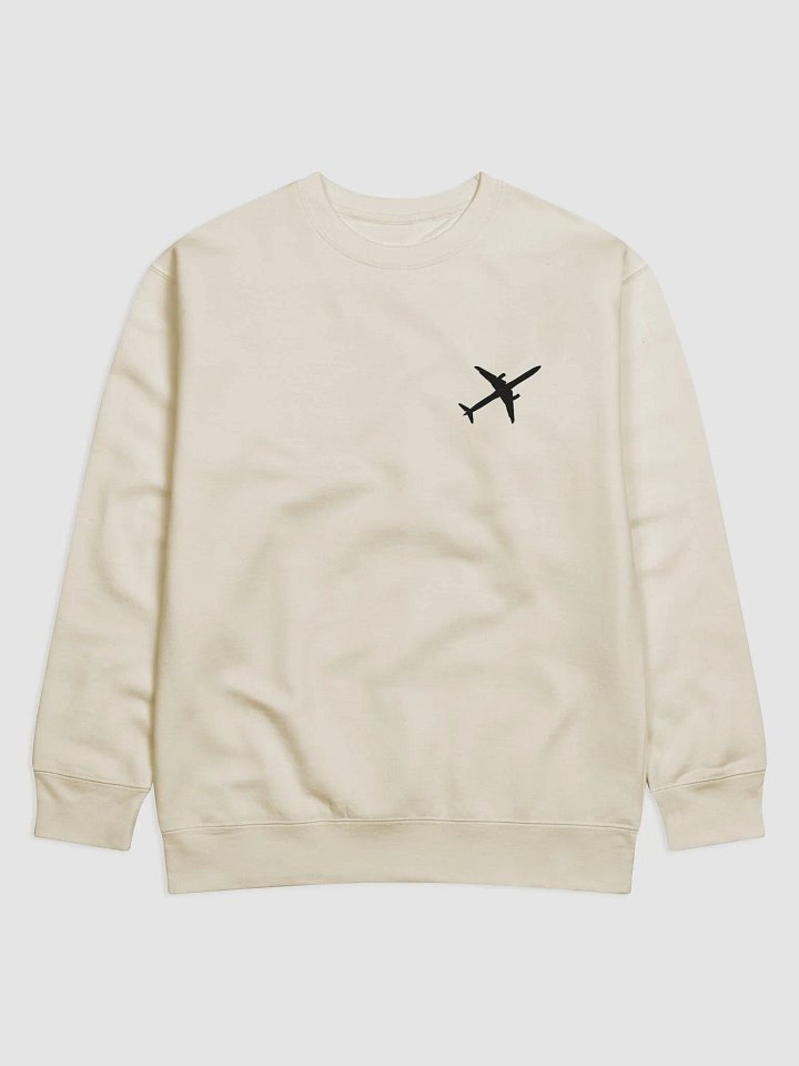 Airplane Silhouette Premium Sweatshirt product image (1)