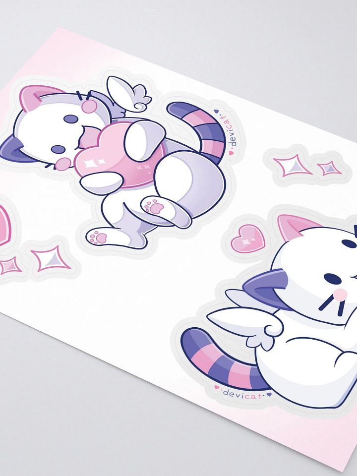 Sticker Sheet • CandiCat Valentine product image (2)